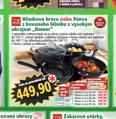 Hliníkové hrnce nebo Pánve