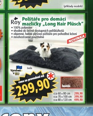 Polštáře pro domácí mazlíčky Long Hair Plüsch