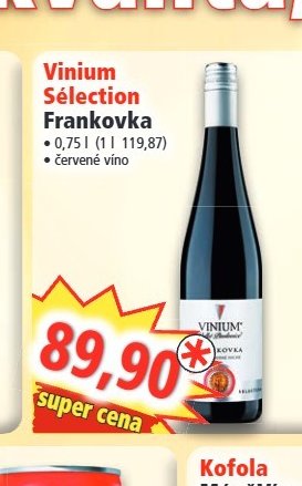 Vinium Sélection Frankovka