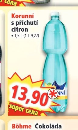 Korunní s příchutí citron