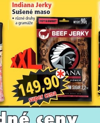 Indiana Jerky Sušené maso