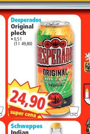Desperados Original plech