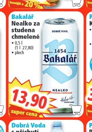 Bakalář Nealko za studena chmelené