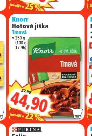 Knorr Hotová jíška Tmavá