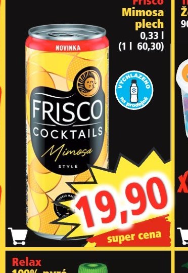 Frisco Mimosa plech 0,33 l