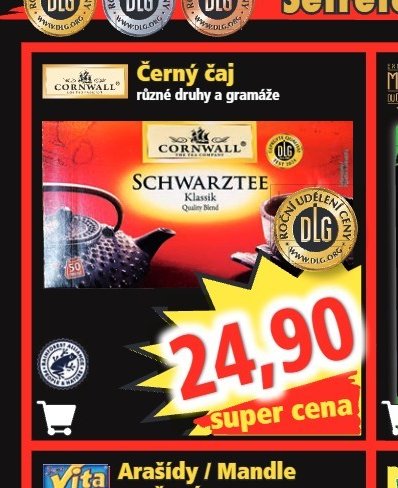 CORNWALL Černý čaj