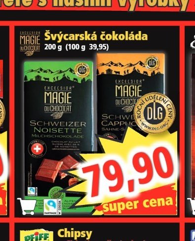 EXCELSIOR Švýcarská čokoláda