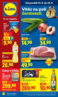aktuální leták Lidl 21.9.2026-23.9.2026