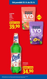 aktuální leták Lidl 21.9.2026-23.9.2026