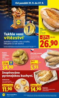 aktuální leták Lidl 21.9.2026-23.9.2026