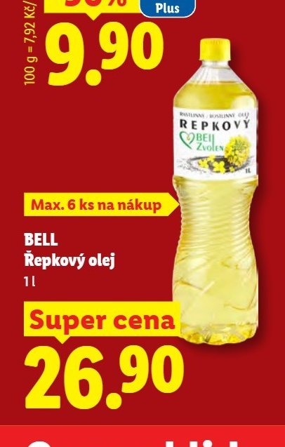 Bell Řepkový olej - Lidl aktualniletaky.eu