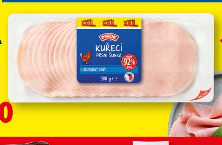 PIKOK Kuřecí prsní šunka - Lidl aktualniletaky.eu