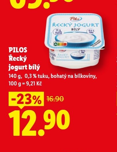 PILOS Řecký jogurt bílý - Lidl aktualniletaky.eu