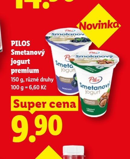 PILOS Smetanový jogurt premium - Lidl aktualniletaky.eu