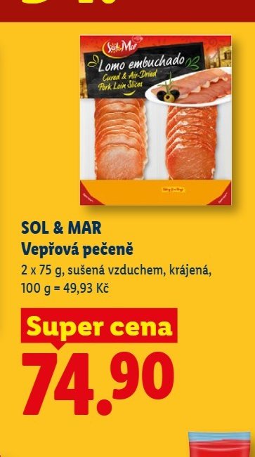 SOL & MAR Vepřová pečeně