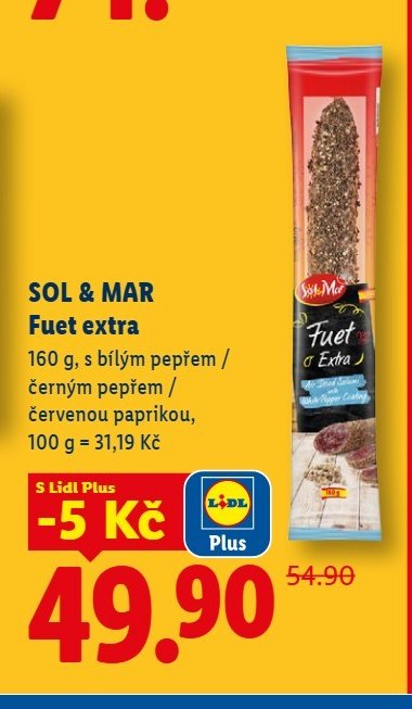 SOL & MAR Fuet extra