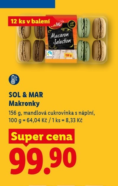 SOL & MAR Makronky
