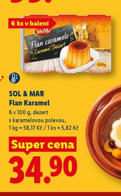 SOL & MAR Flan Karamel