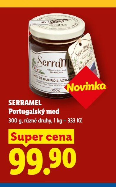 SERRAMEL Portugalský med