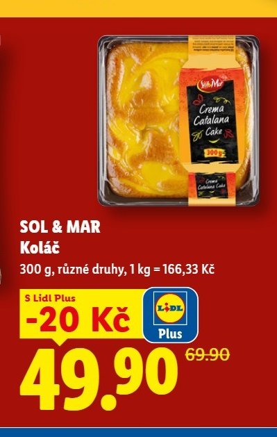 SOL & MAR Koláč