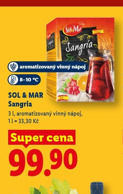 SOL & MAR Sangria