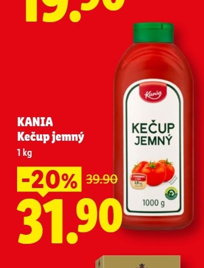 KANIA Kečup jemný