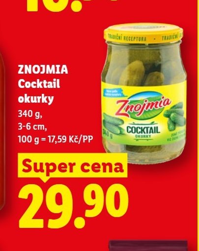 ZNOJMIA Cocktail okurky