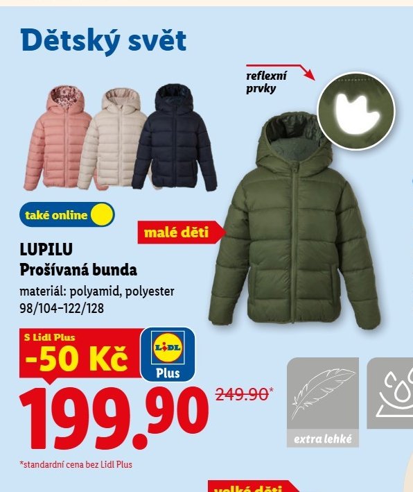 Lupilu Prošívaná bunda - Lidl aktualniletaky.eu
