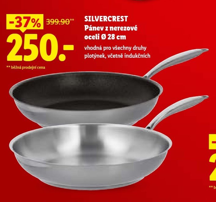 SILVERCREST Pánev z nerezové oceli - Lidl aktualniletaky.eu