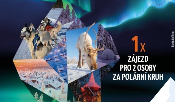 Zájezd pro 2 osoby za polární kruh