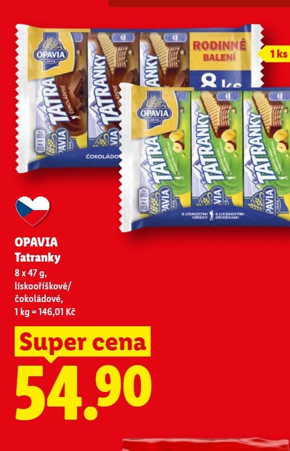 OPAVIA Tatranky - Lidl aktualniletaky.eu