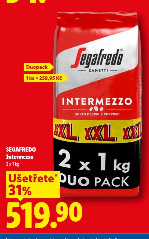 SEGAFREDO Intermezzo - Lidl aktualniletaky.eu