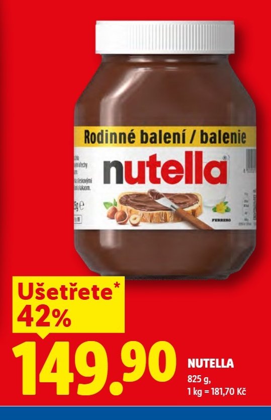 NUTELLA - Lidl aktualniletaky.eu