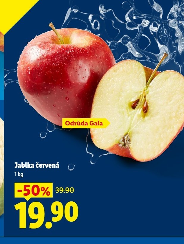 Jablka červená 1 kg - Lidl aktualniletaky.eu