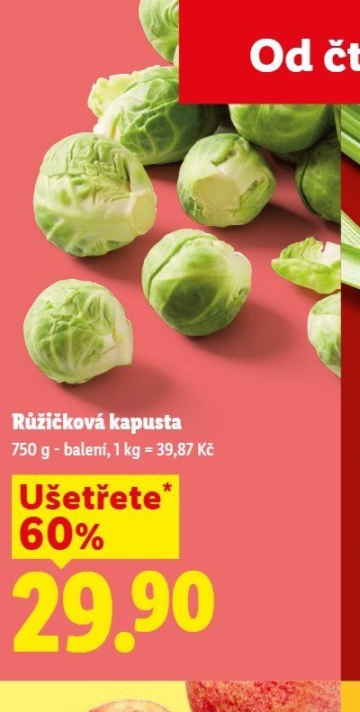 Růžičková kapusta - Lidl aktualniletaky.eu