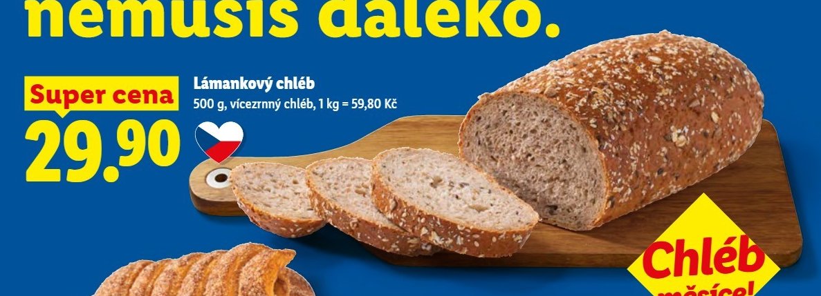 Lámankový chléb - Lidl aktualniletaky.eu