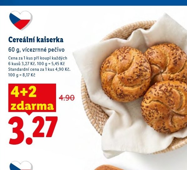 Cereální kaiserka - Lidl aktualniletaky.eu