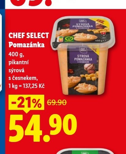 CHEF SELECT Pomazánka - Lidl aktualniletaky.eu