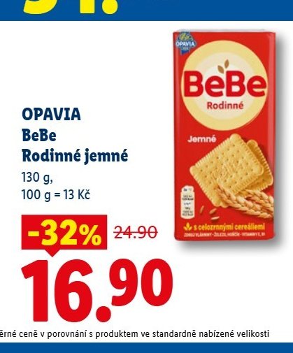 OPAVIA BeBe Rodinné jemné - Lidl aktualniletaky.eu