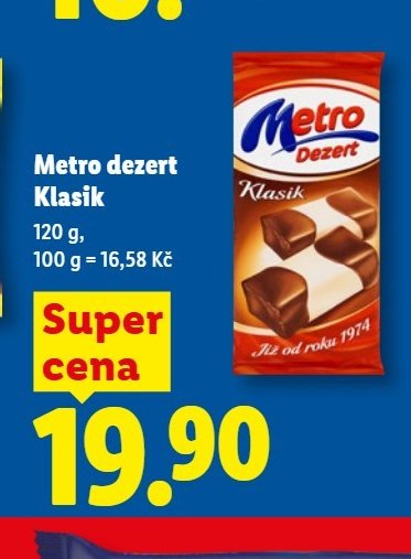Metro dezert Klasik - Lidl aktualniletaky.eu