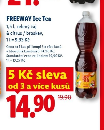 Freeway Ice Tea - Lidl aktualniletaky.eu