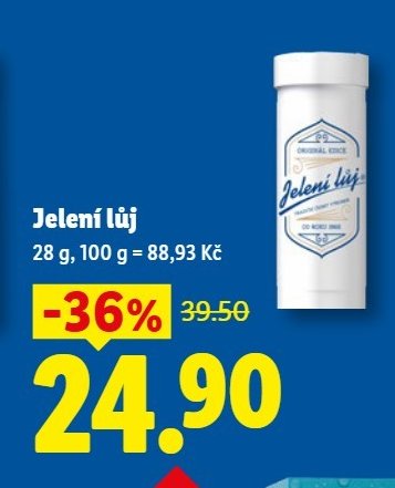 Jelení lůj - Lidl aktualniletaky.eu
