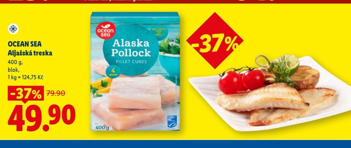 OCEAN SEA Aljašská treska - Lidl aktualniletaky.eu