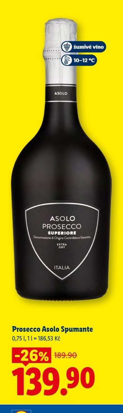 Prosecco Asolo Spumante - Lidl aktualniletaky.eu