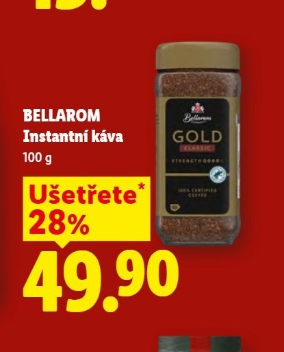 Bellarom Instantní káva - Lidl aktualniletaky.eu