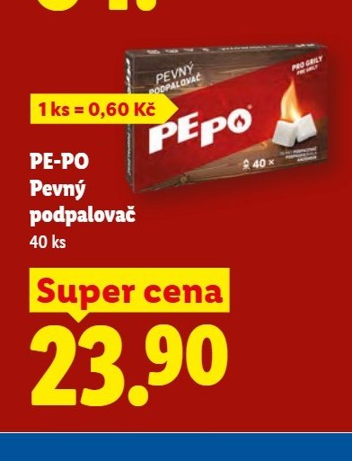 PE-PO Pevný podpalovač - Lidl aktualniletaky.eu