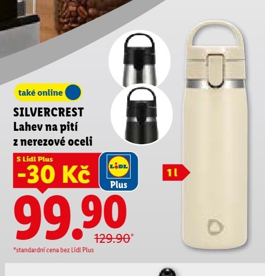SILVERCREST Lahev na pití z nerezové oceli - Lidl aktualniletaky.eu