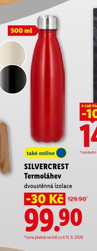 SILVERCREST Termoláhev - Lidl aktualniletaky.eu