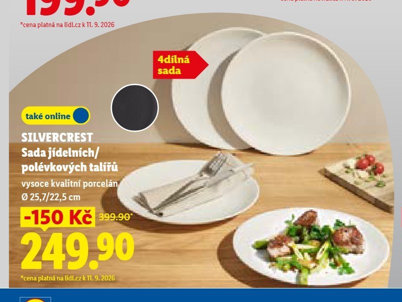 SILVERCREST Sada jídelních/polévkových talířů - Lidl aktualniletaky.eu