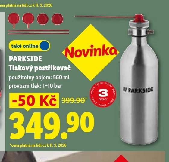 PARKSIDE Tlakový postřikovač - Lidl aktualniletaky.eu